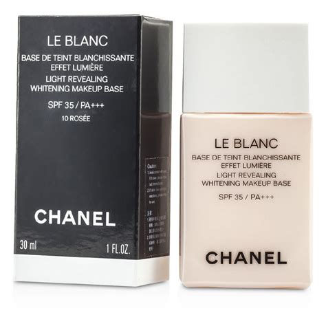 chanel le blanc light revealing whitening makeup base pantip|เบสชาแนลCHANEL LE BLANC LIGHT REVEALING BASE.